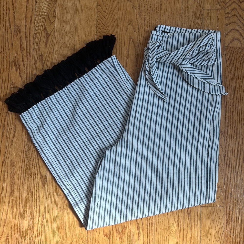 Lucky & Blessed Wide Ankle Pant Linen